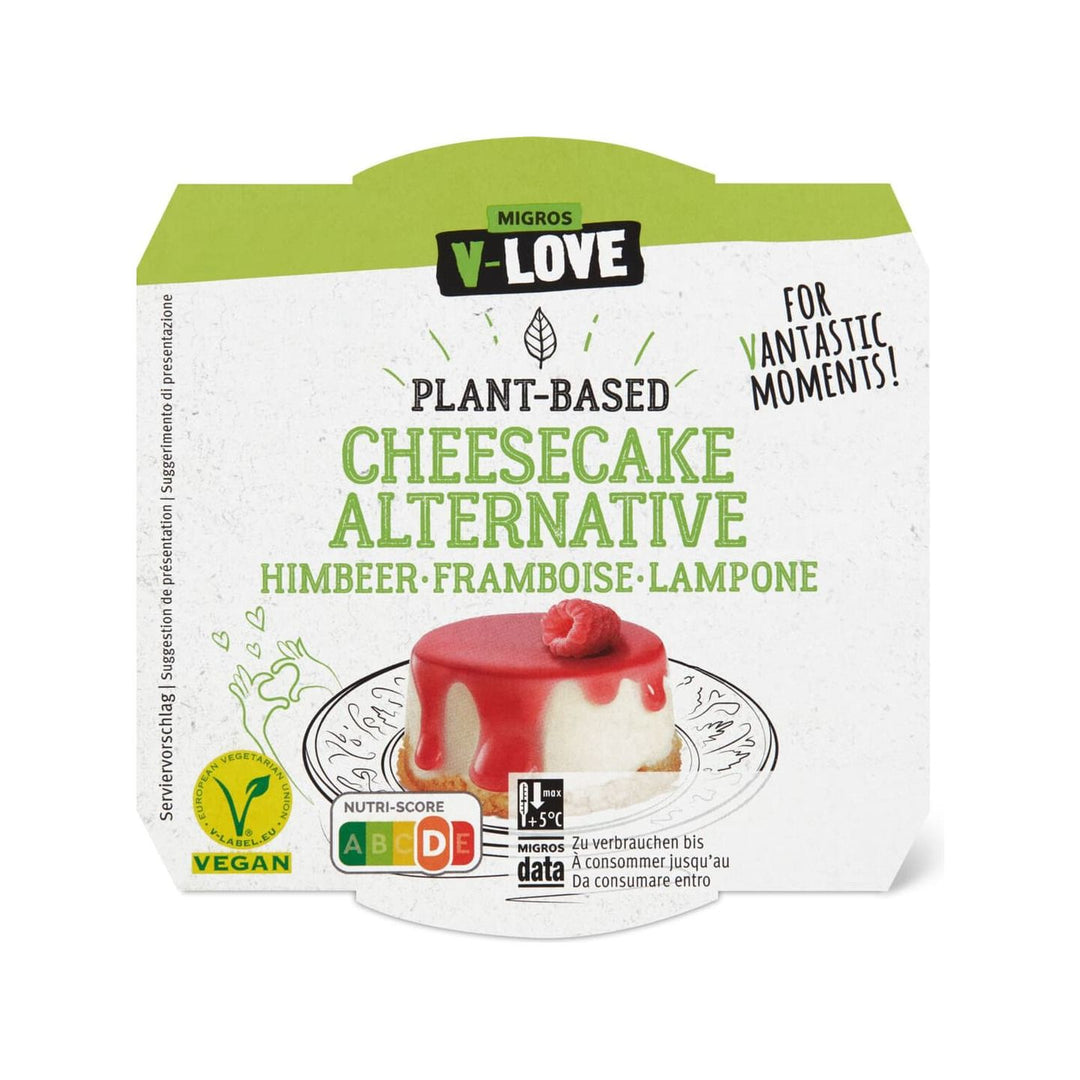 V-Love cheescake alternative framboise 100 g