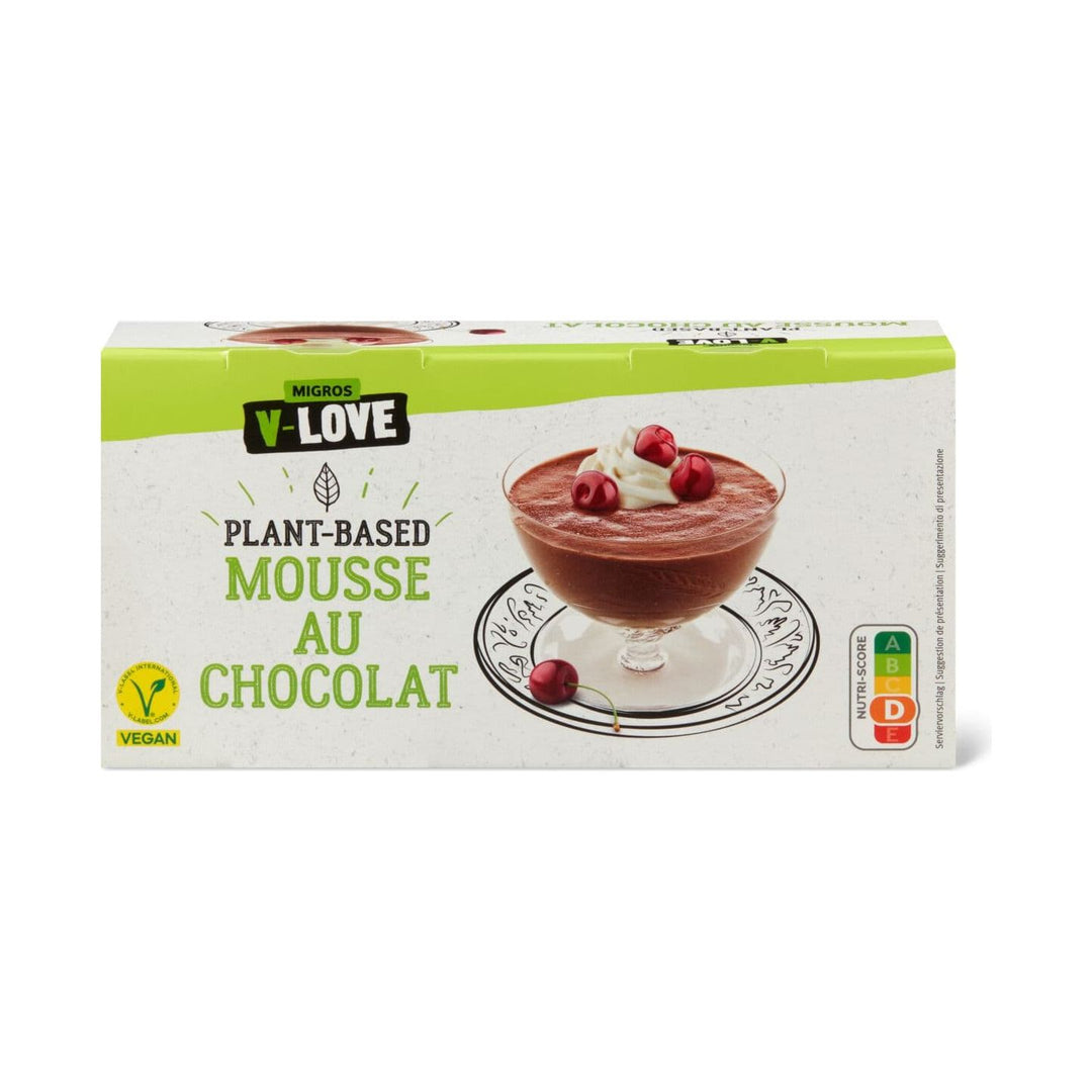 V-Love mousse au chocolat 2x75 g