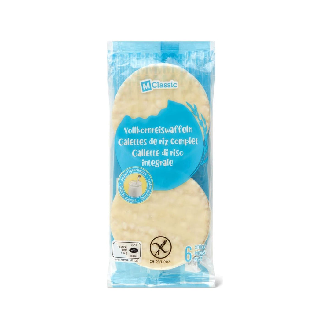 M-Classic gallette di riso integrale yoghurt 100 g