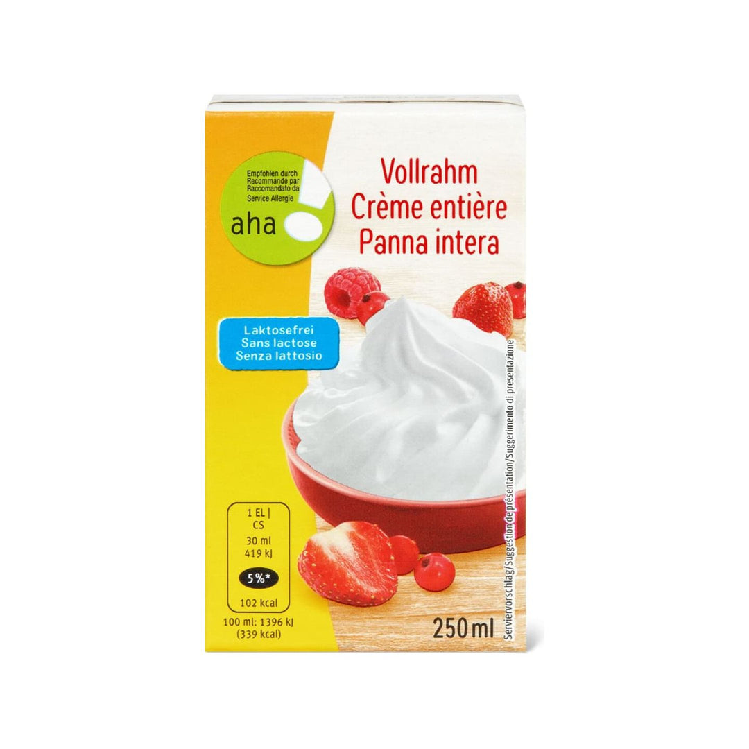 aha! crème entière 250 ml