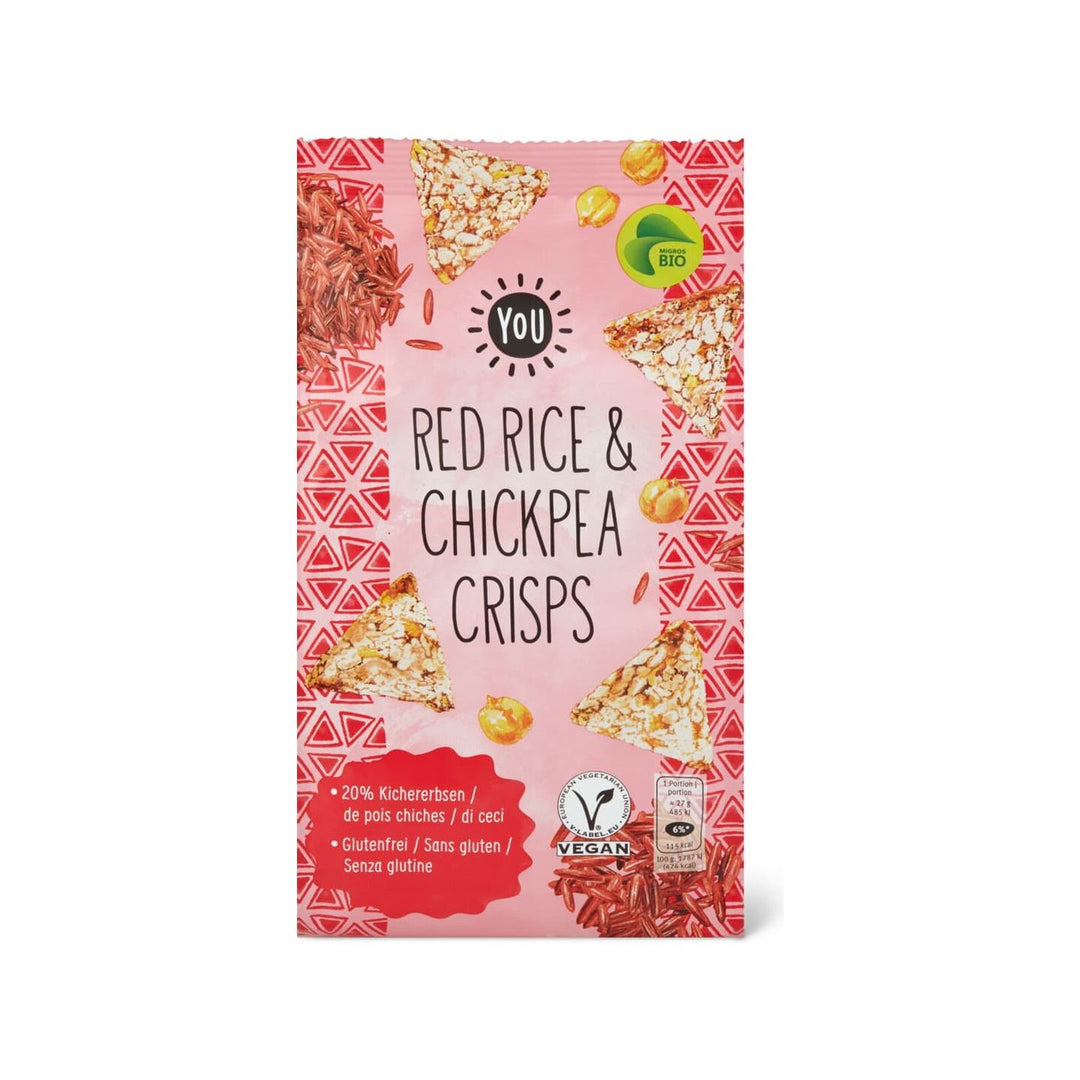 YOU Bio Rice Crisps with 20% chickpea 80 g