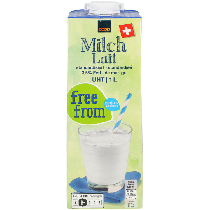 Free From lait entier UHT 1 l