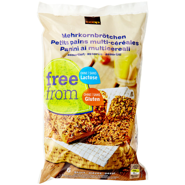 Free From Multigrain Buns Frozen 420 g