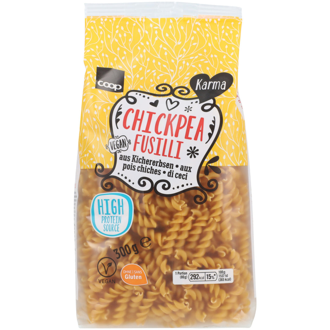 Karma Chickpeas Fusilli 300 g