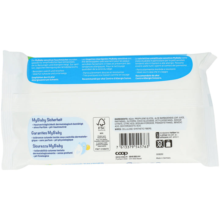 My Baby Wet Wipes Sensitive 30 pieces