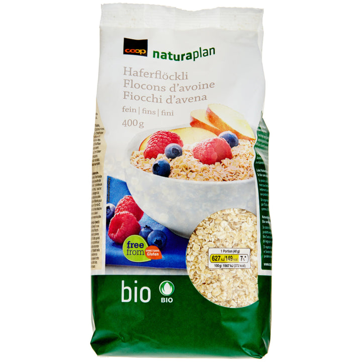 Naturaplan Organic Oat Flakes Fine 400 g