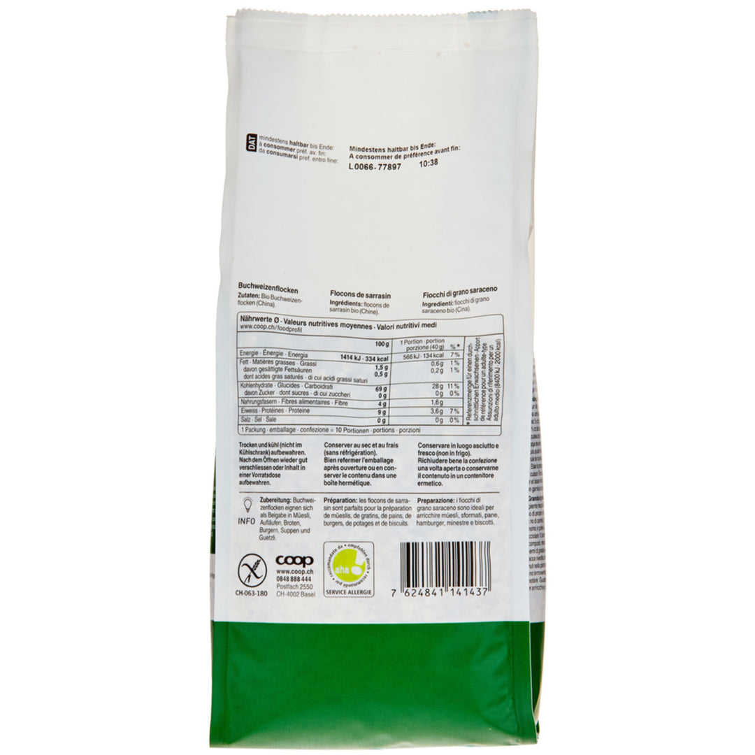 Naturaplan bio flocons de sarrasin 400 g