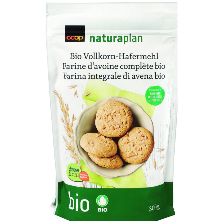 Naturaplan bio farine d'avoine complète 300 g