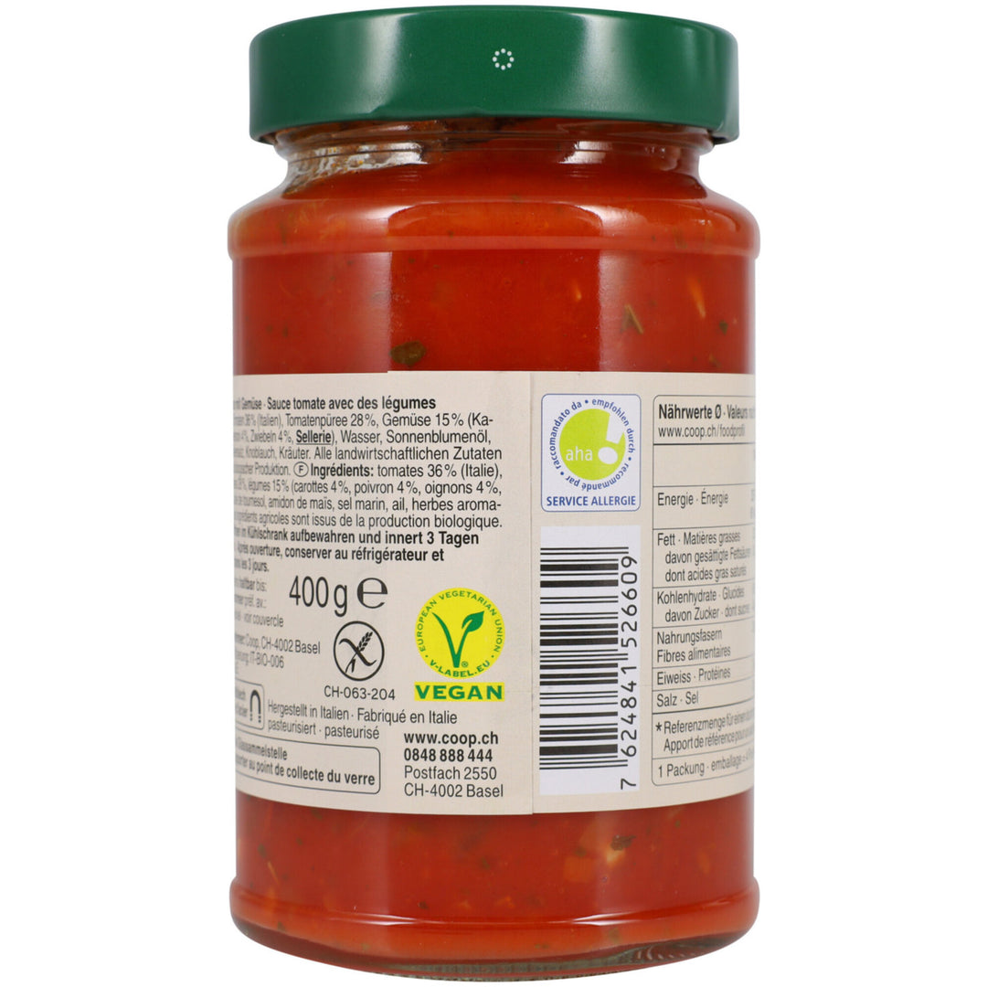 Organic Sugo Toscana 400 g / 3x 400 g