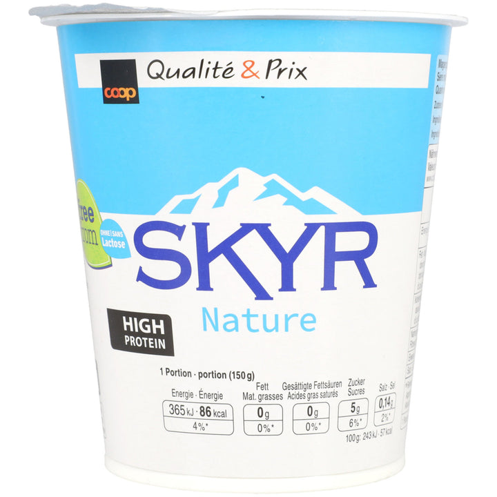 Qualité & Prix skyr nature 400 g