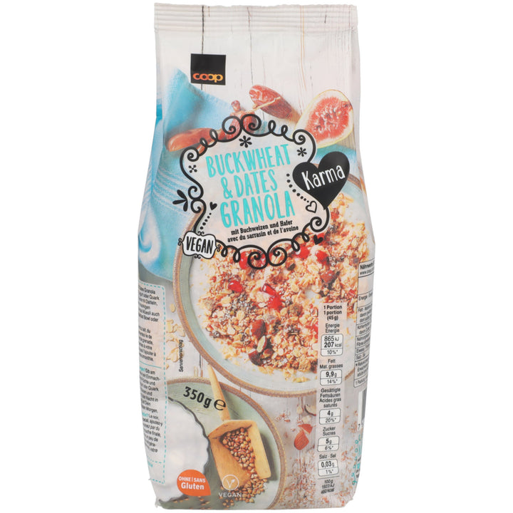 Karma granola croquant avec sarrasin et dattes 350 g