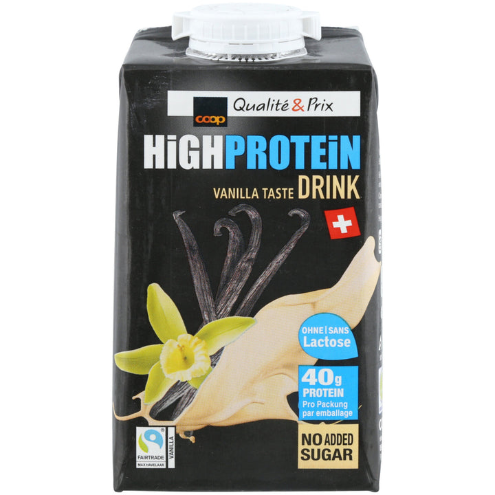 Qualité & Prix high protein drink vanille 500 ml