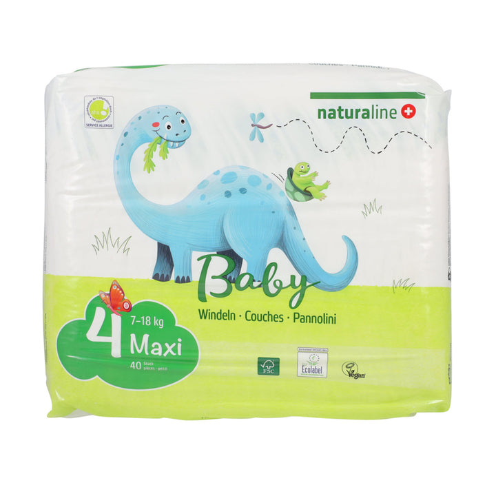 Naturaline Nappies 4 Maxi 40 pcs