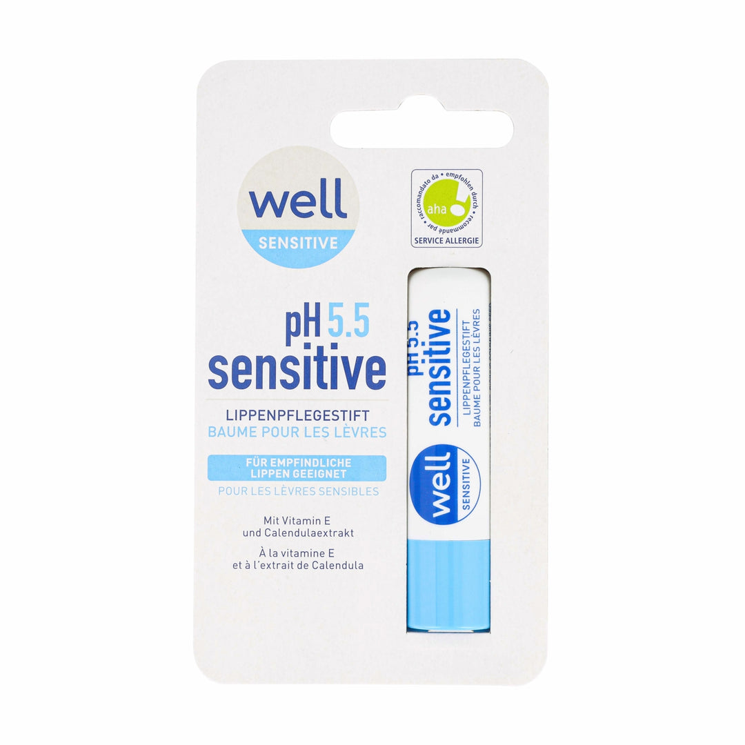 Well pH 5.5. Sensitive Lipbalm 4.8 g