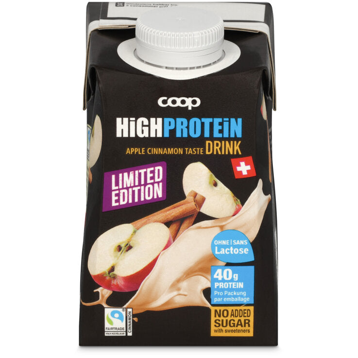 High Protein mela e cannella 500 ml